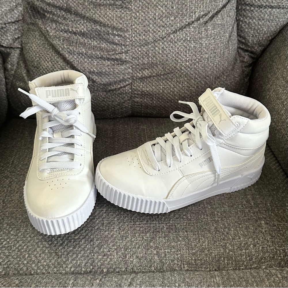 Puma White SoftFoam Sneakers